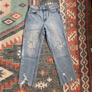 BDG Urban Outfitters distressed cowboy jeans size 28
